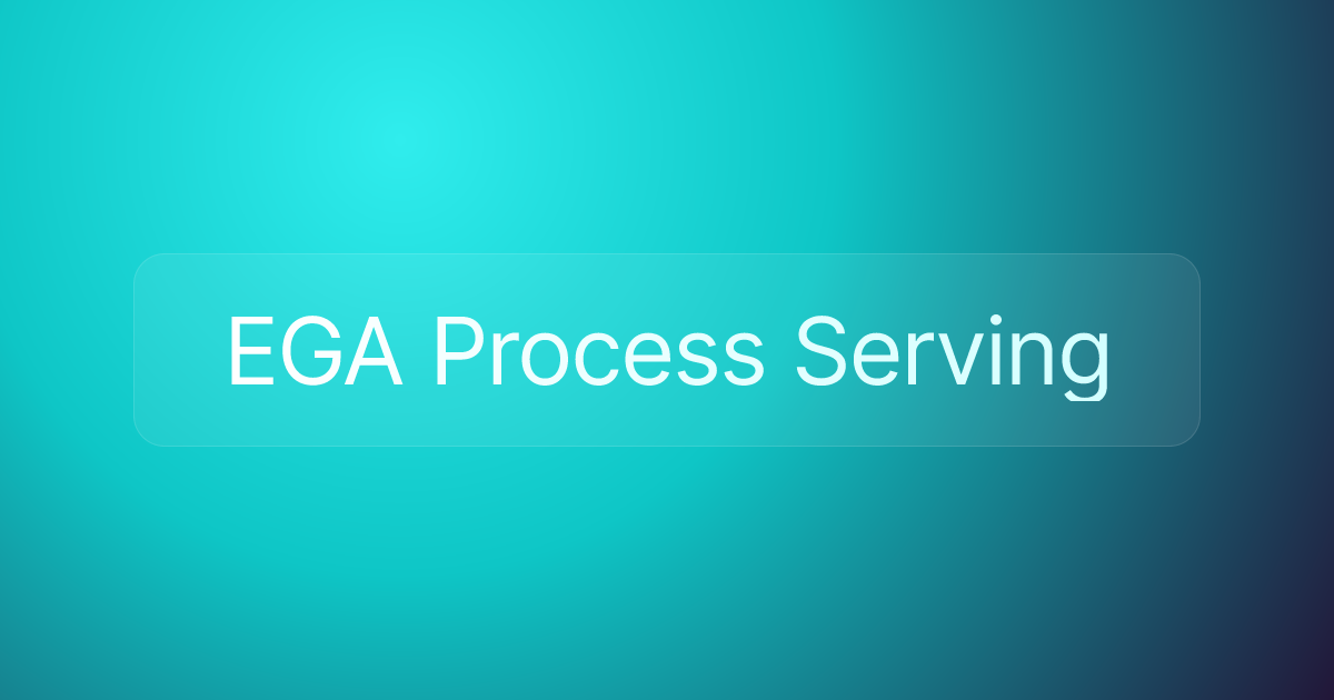 EGA Process Serving