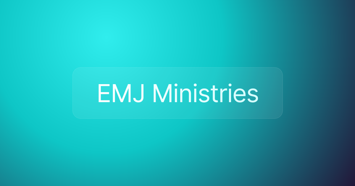 EMJ Ministries