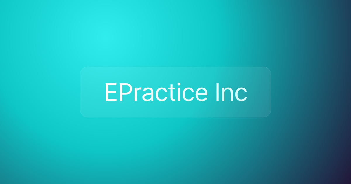 EPractice Inc