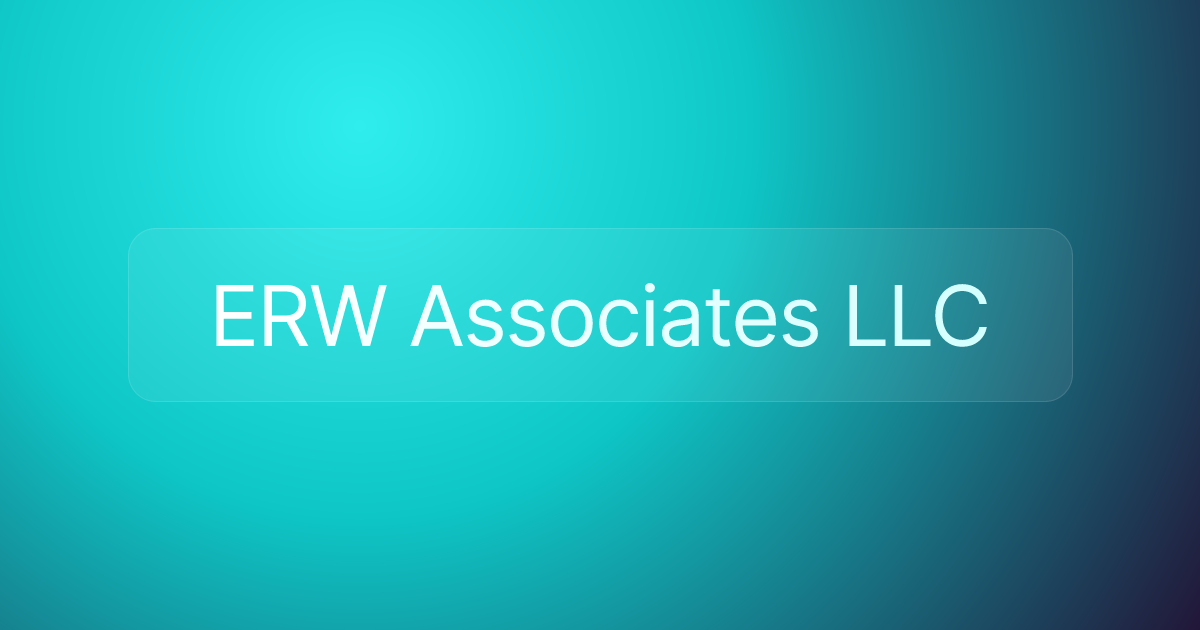 ERW Associates LLC
