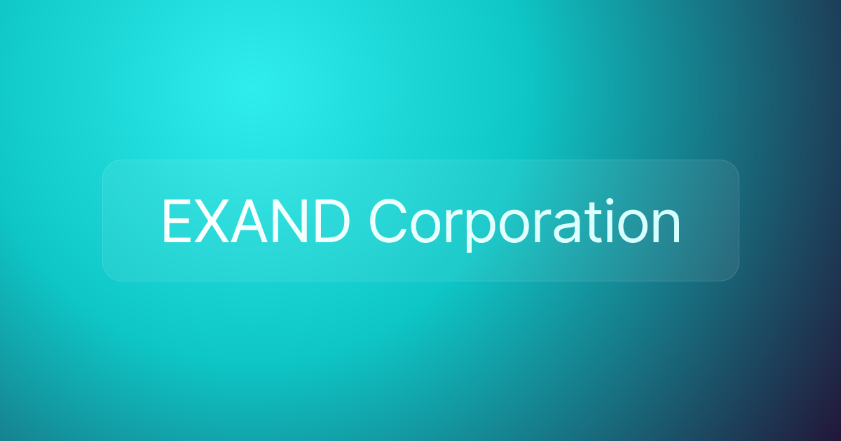 EXAND Corporation