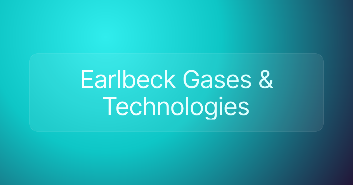 Earlbeck Gases & Technologies