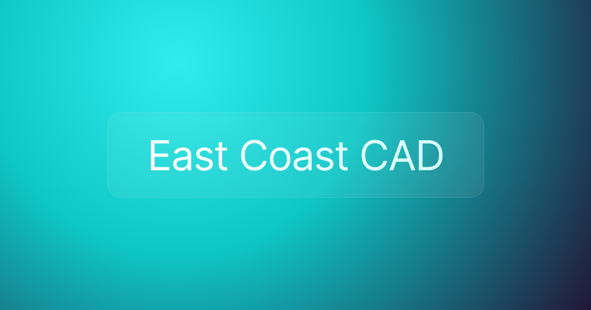 East Coast CAD