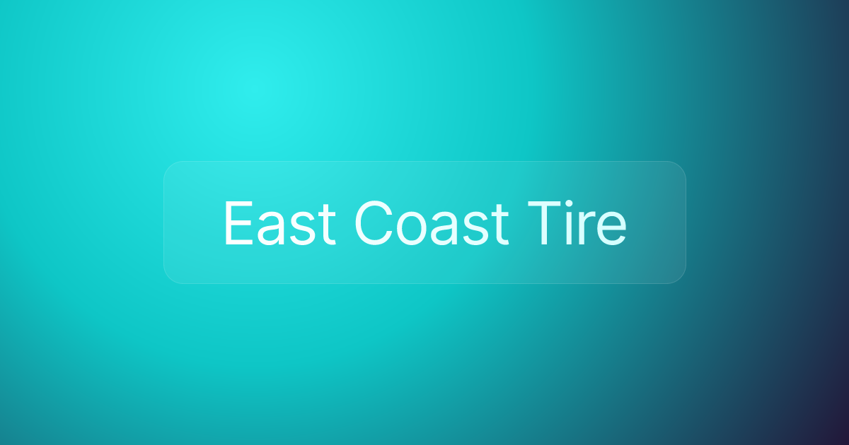 East Coast Tire