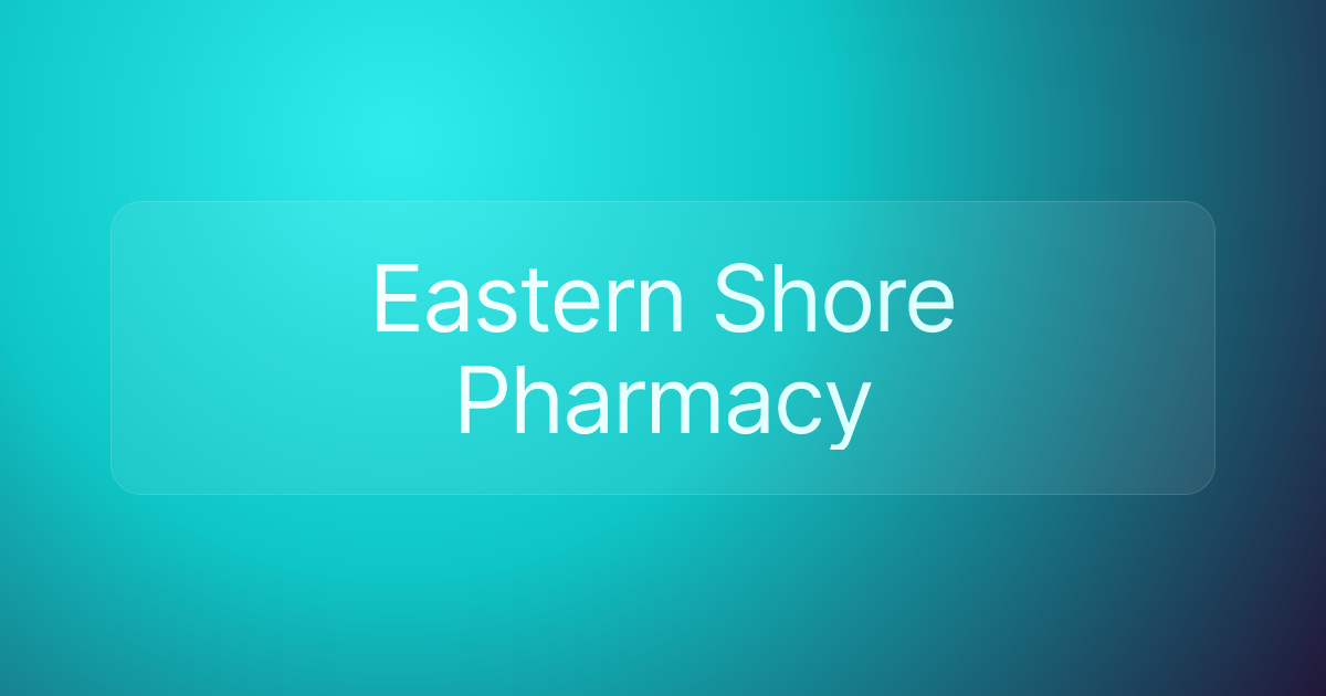 Eastern Shore Pharmacy