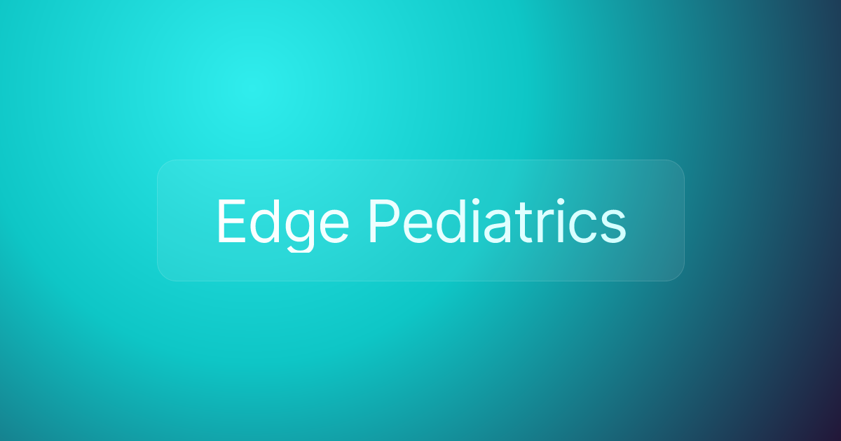 Edge Pediatrics