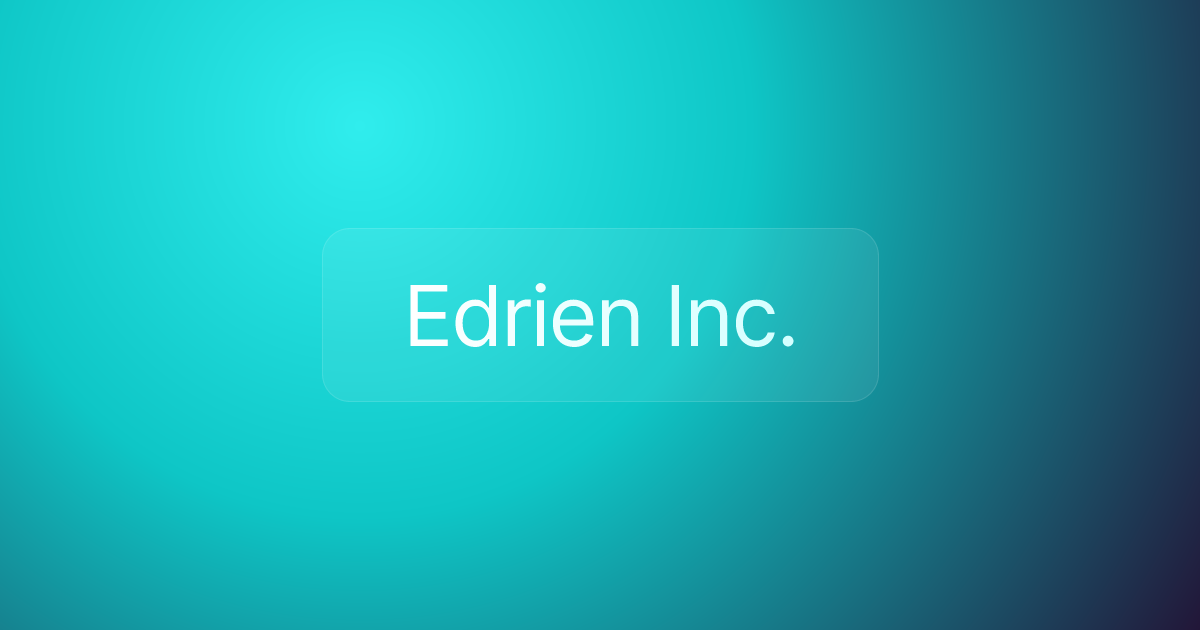 Edrien Inc.