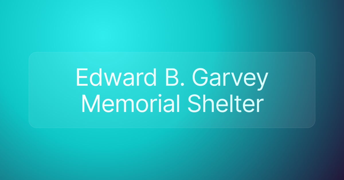 Edward B. Garvey Memorial Shelter