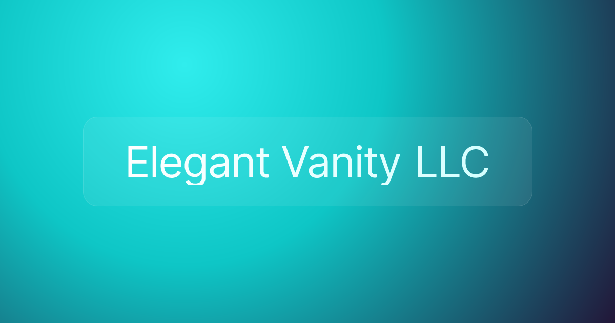 Elegant Vanity LLC