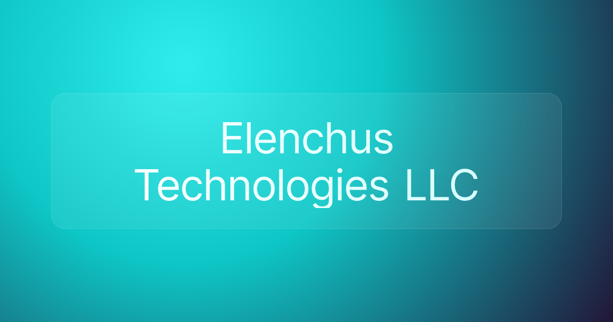 Elenchus Technologies LLC