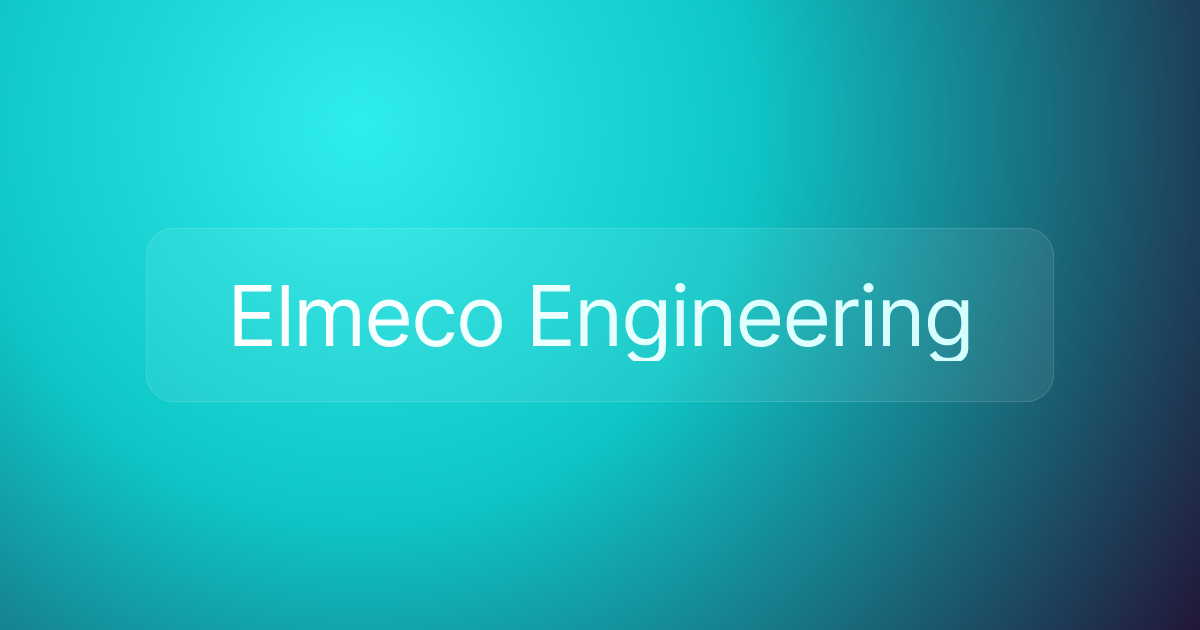 Elmeco Engineering