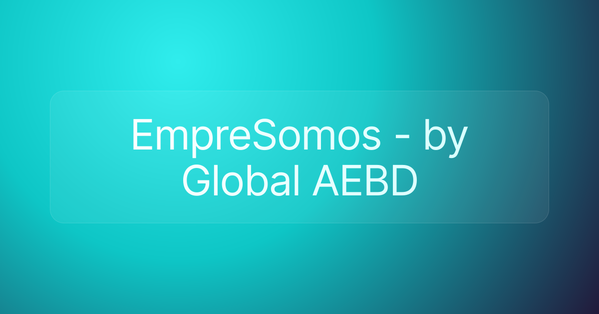 EmpreSomos - by Global AEBD