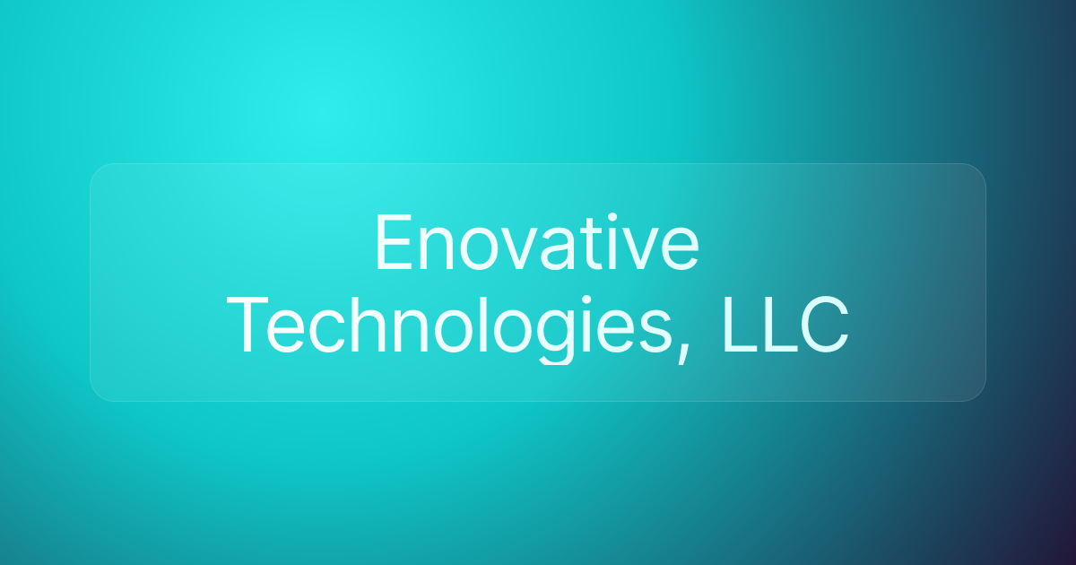 Enovative Technologies, LLC