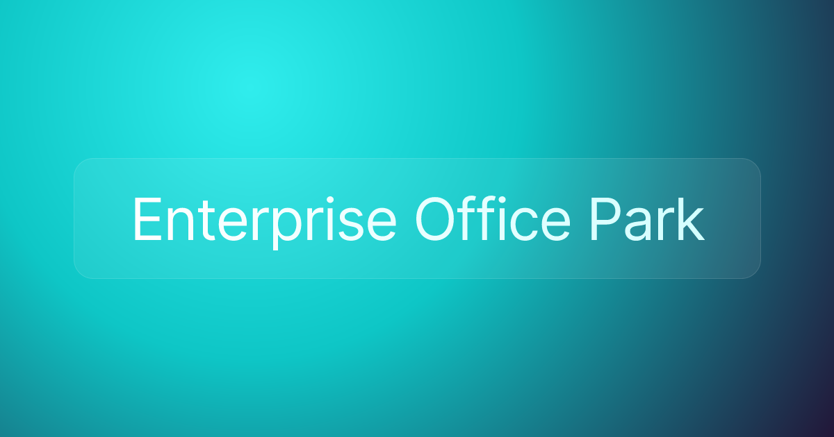 Enterprise Office Park