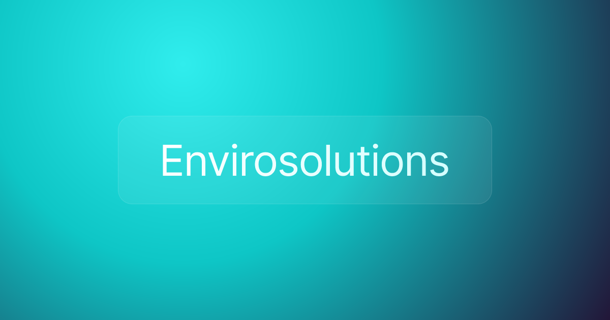 Envirosolutions