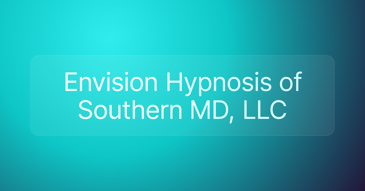 Envision Hypnosis of Southern MD, LLC
