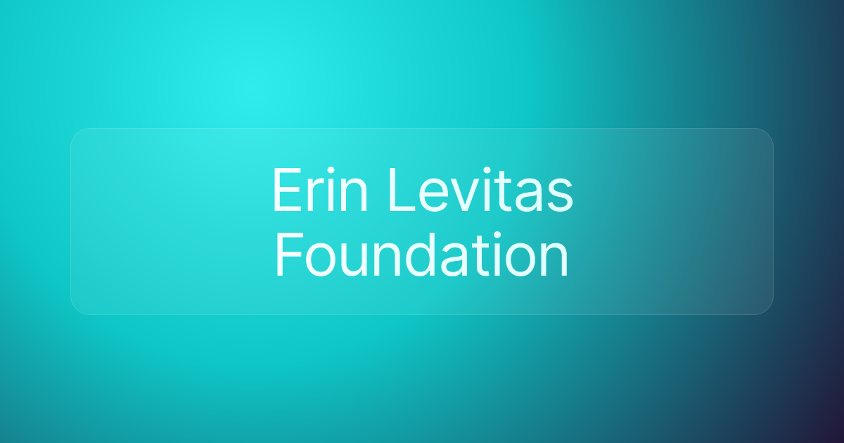 Erin Levitas Foundation