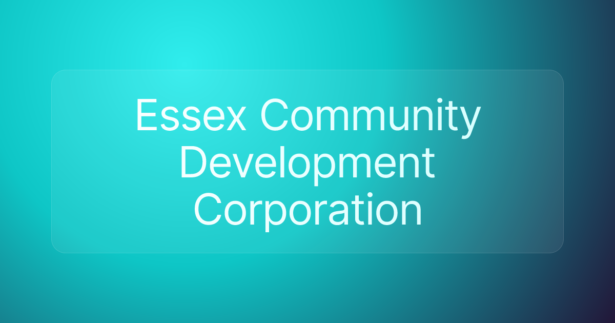 Essex Community Development Corporation
