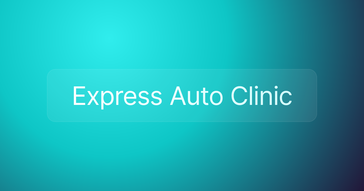 Express Auto Clinic