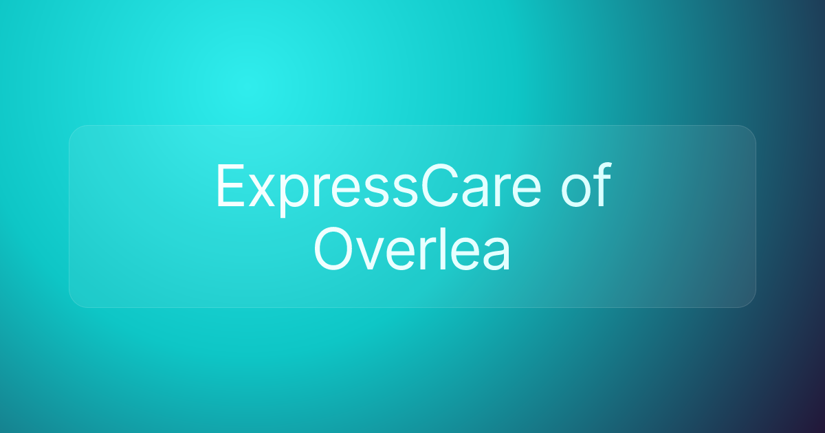 ExpressCare of Overlea
