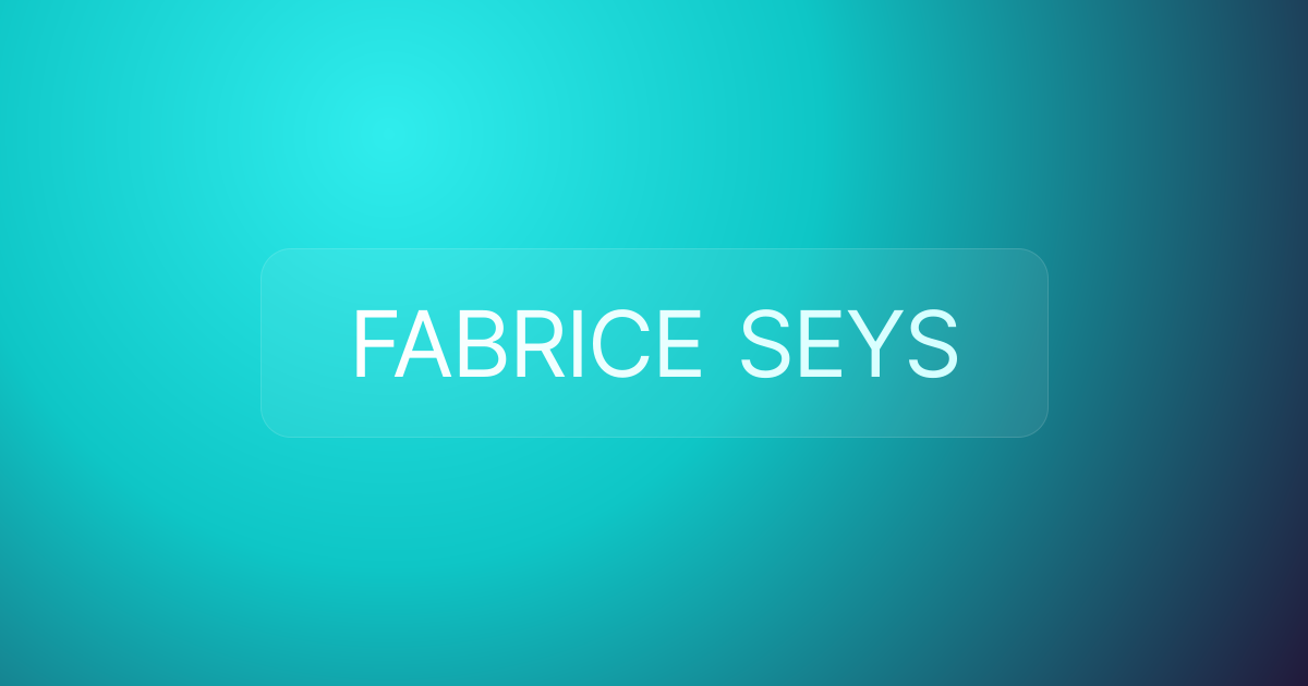 FABRICE SEYS