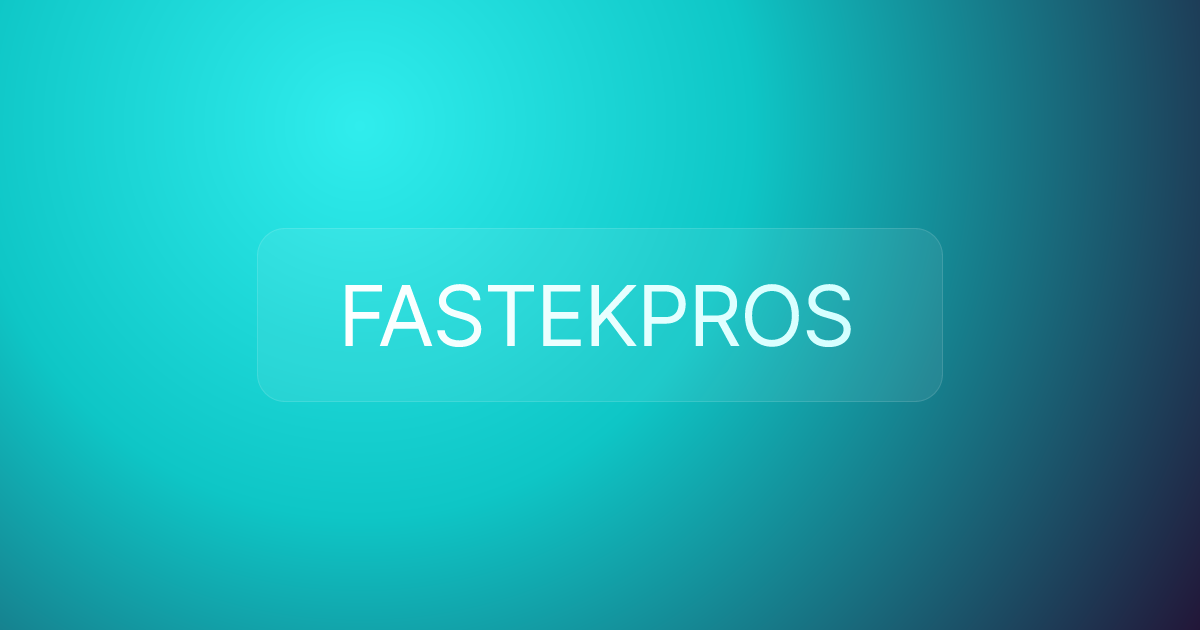 FASTEKPROS