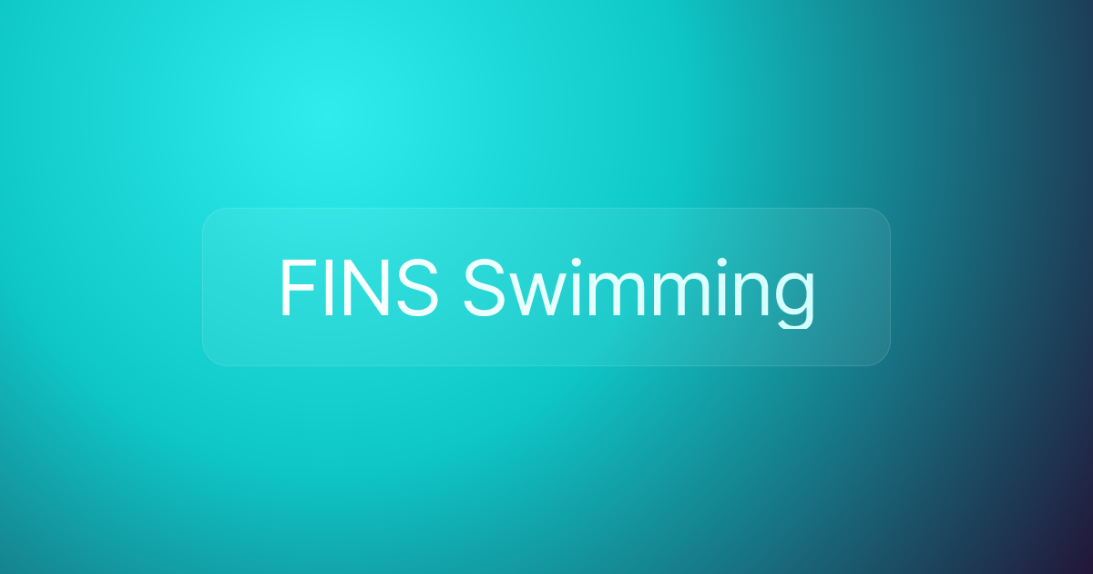FINS Swimming