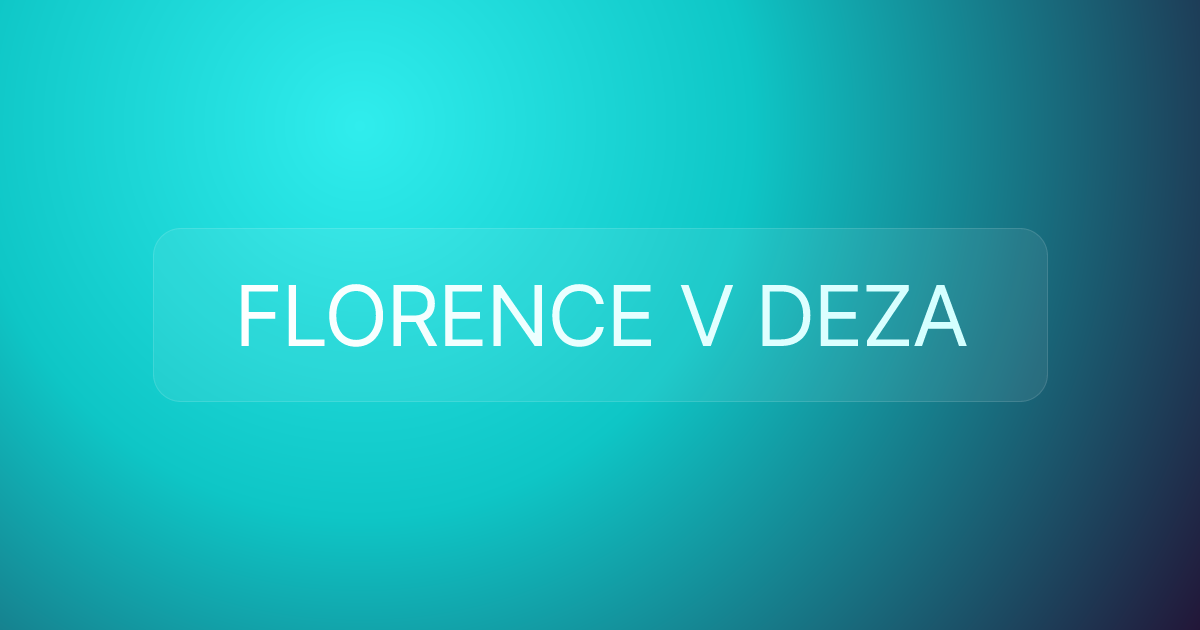 FLORENCE V DEZA