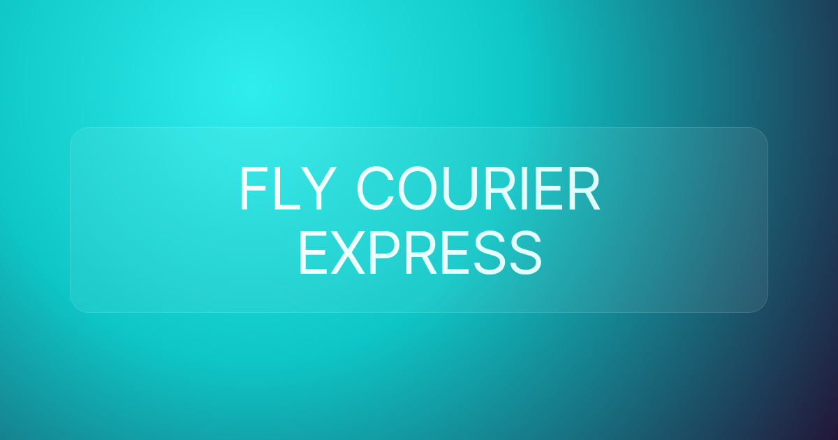 FLY COURIER EXPRESS