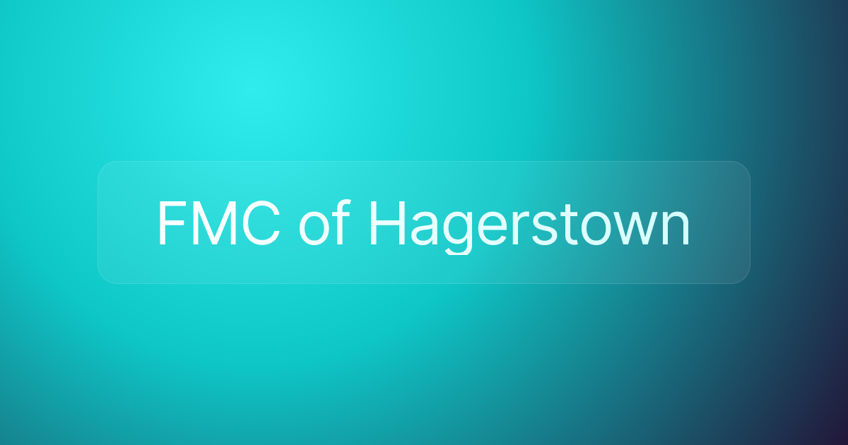 FMC of Hagerstown