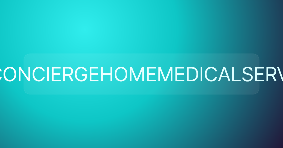 FNPCONCIERGEHOMEMEDICALSERVICES