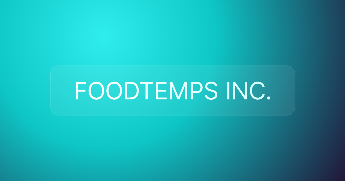 FOODTEMPS INC.