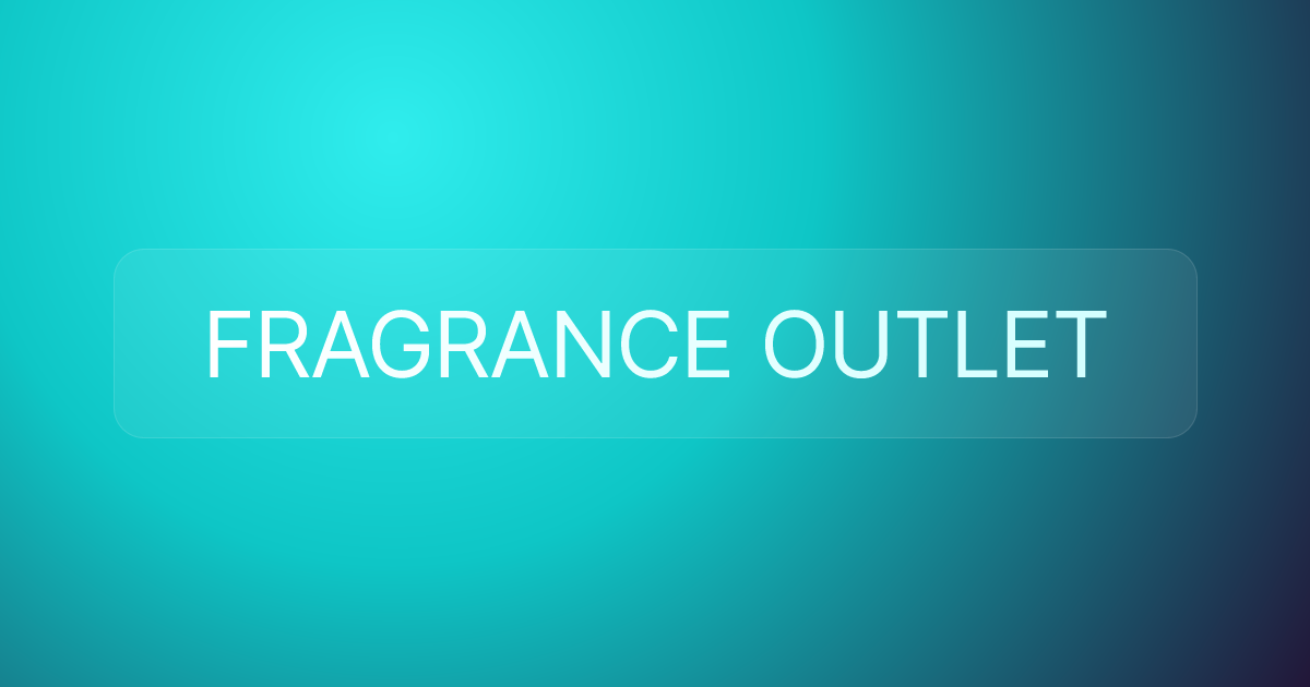 FRAGRANCE OUTLET