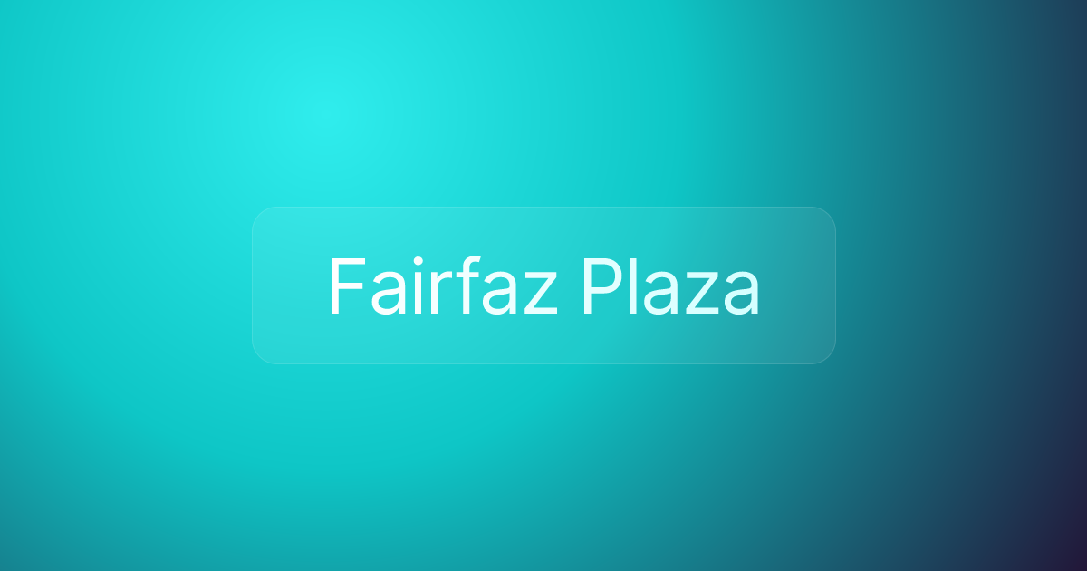 Fairfaz Plaza