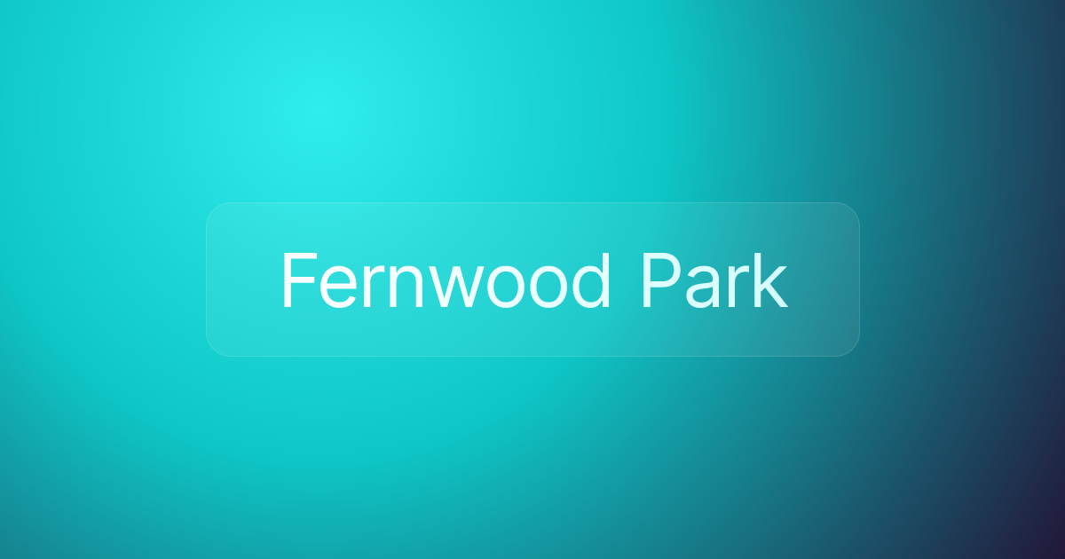 Fernwood Park