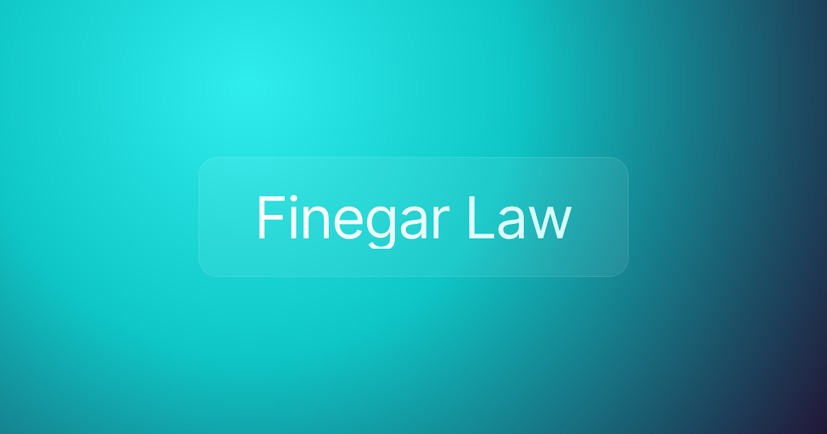 Finegar Law