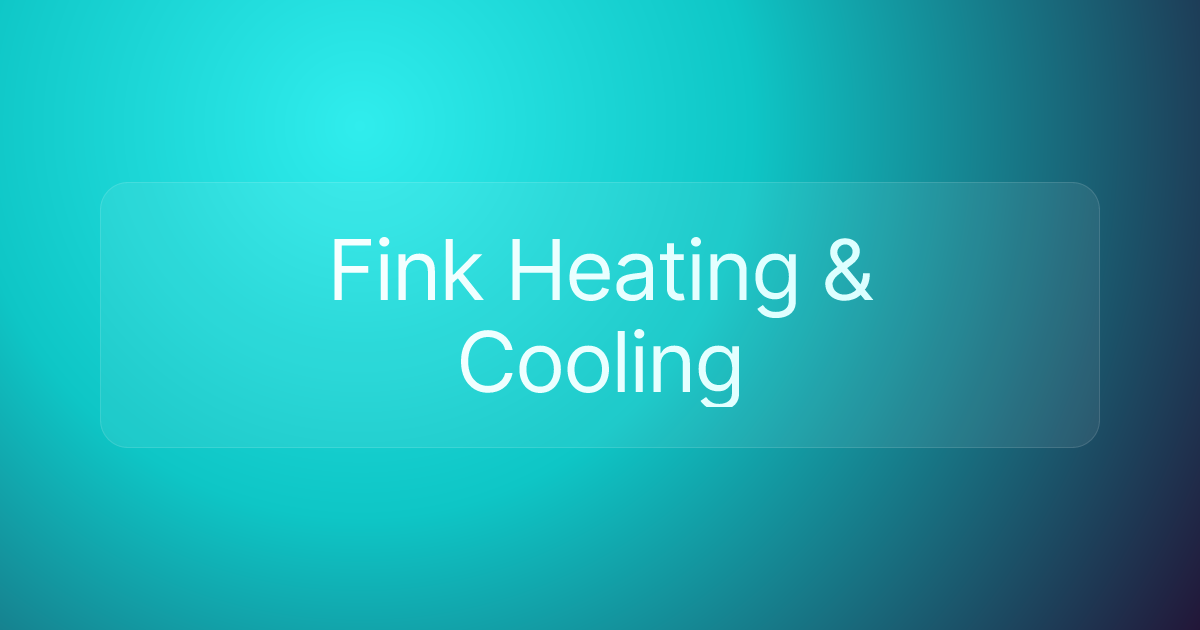 Fink Heating & Cooling