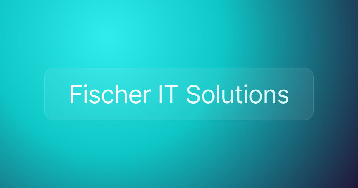 Fischer IT Solutions