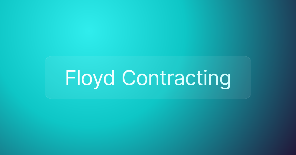 Floyd Contracting