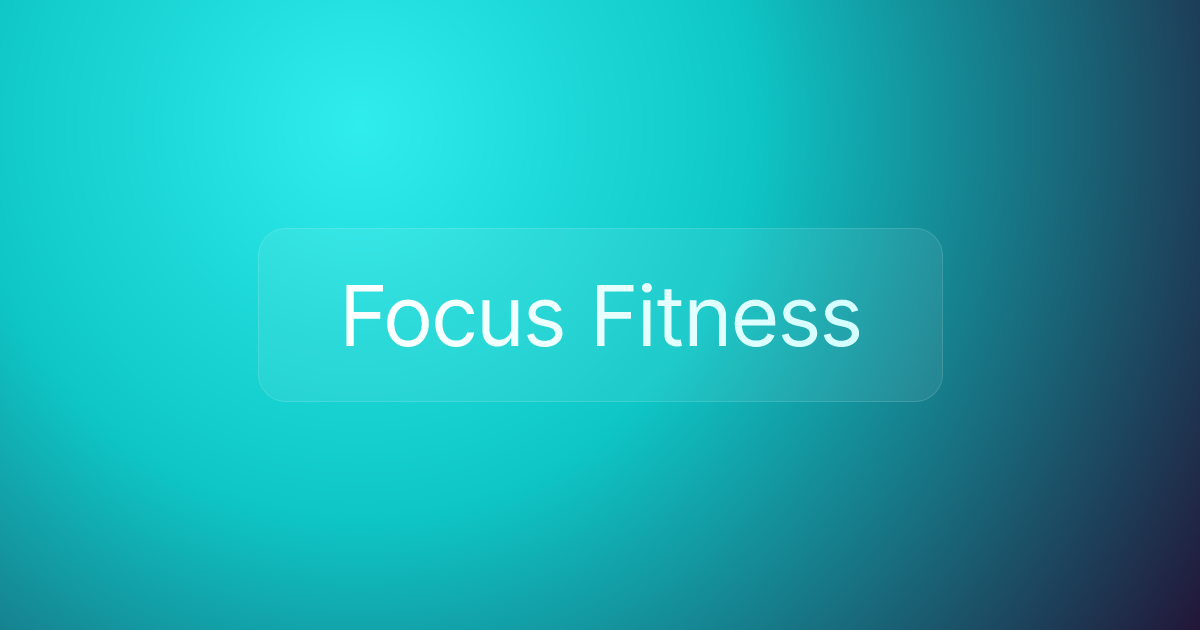 Focus Fitness