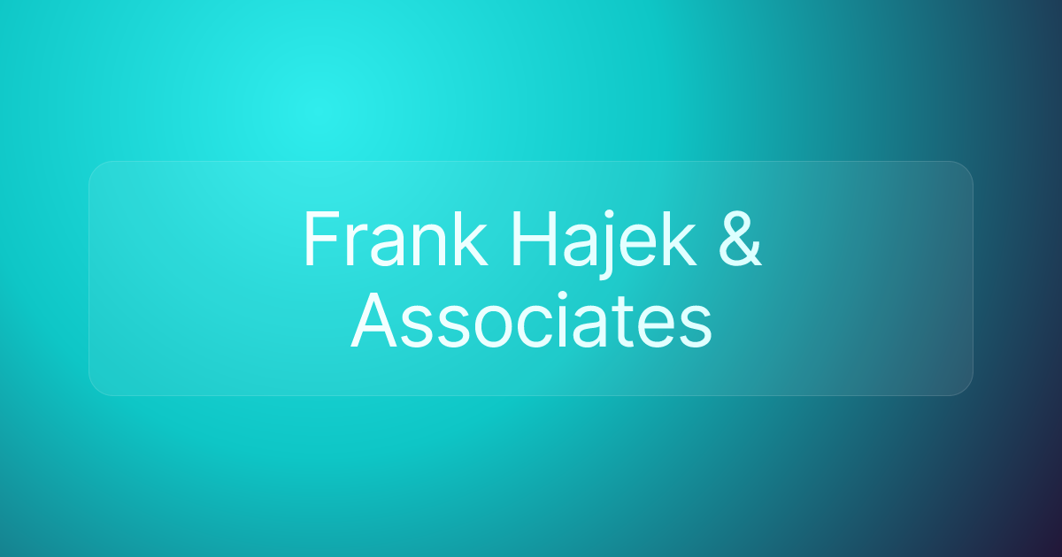 Frank Hajek & Associates