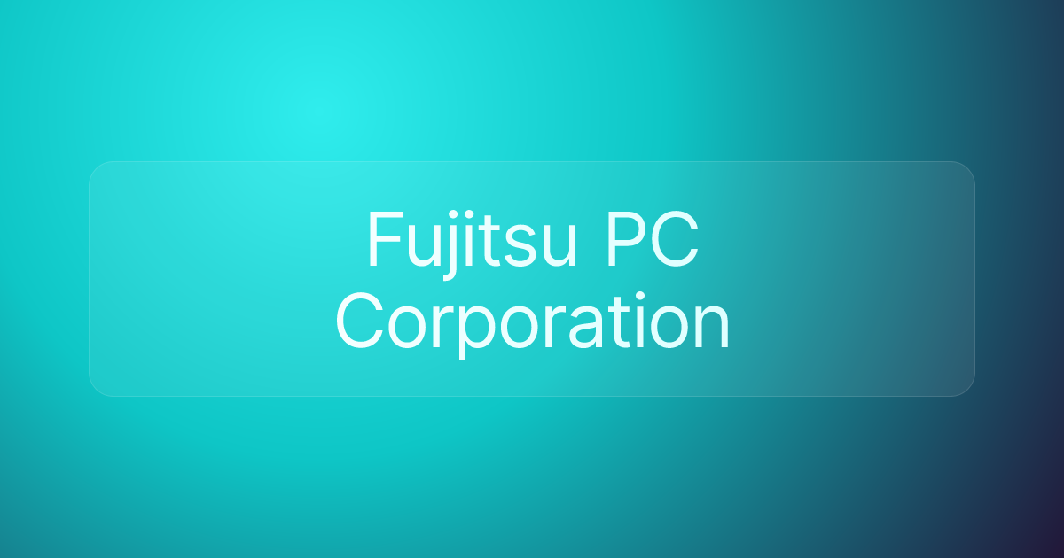 Fujitsu PC Corporation