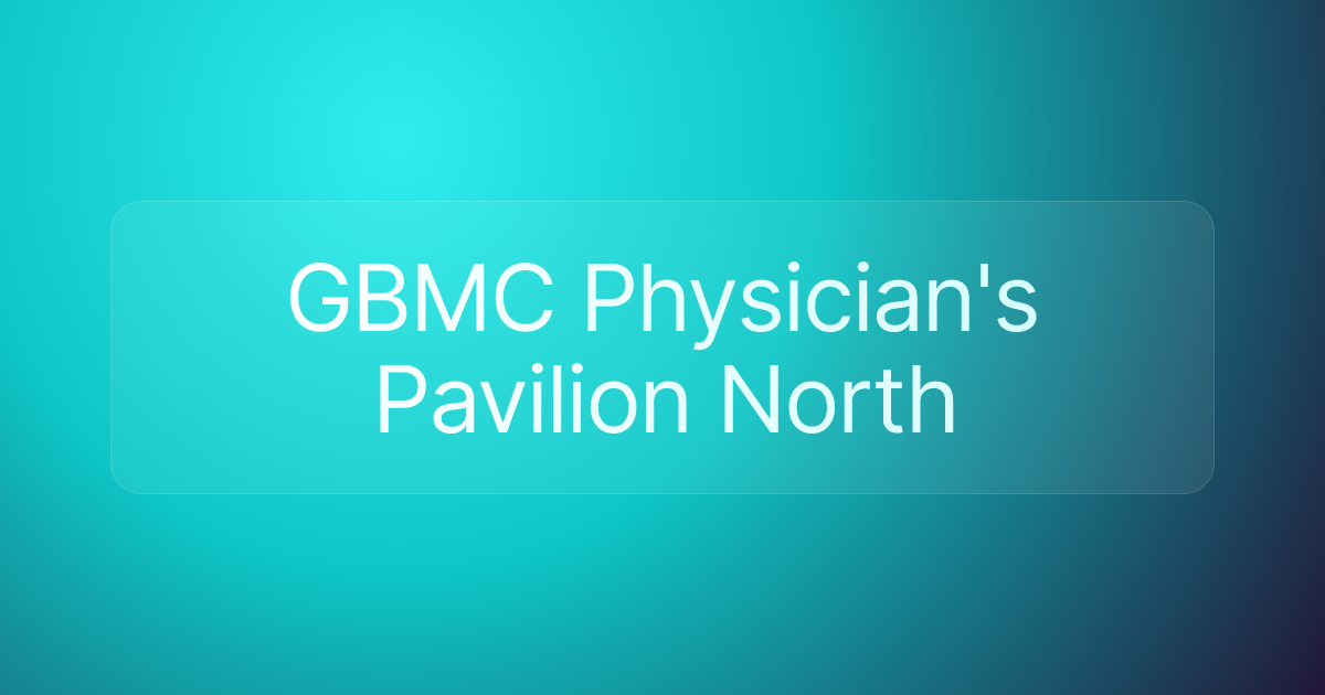 GBMC Physician's Pavilion North