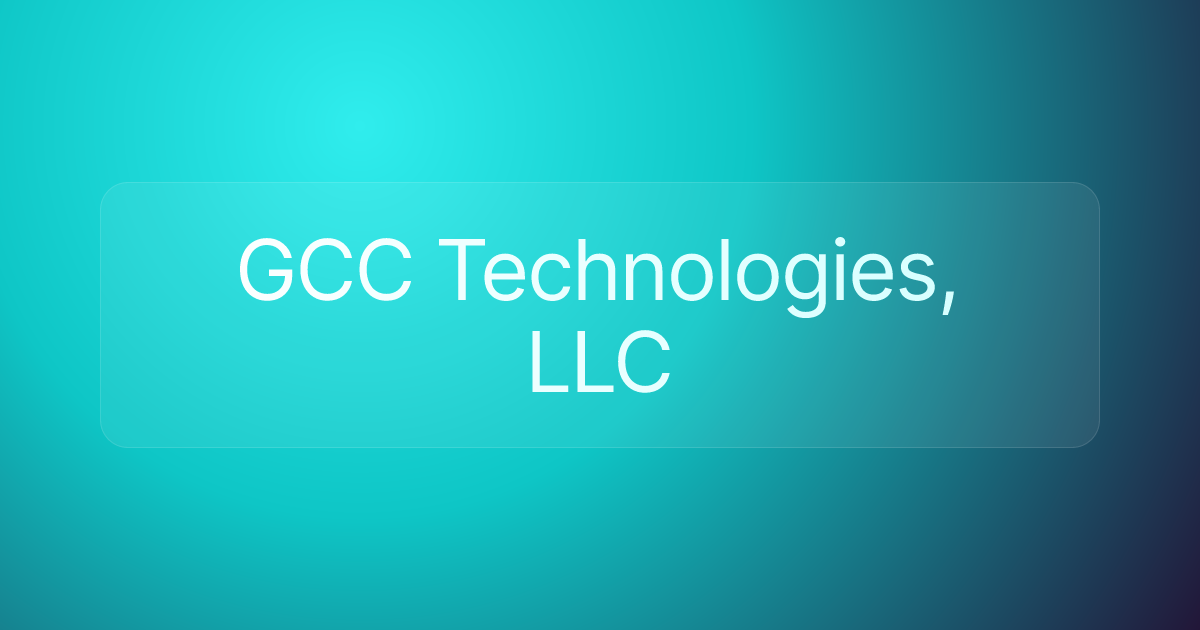 GCC Technologies, LLC