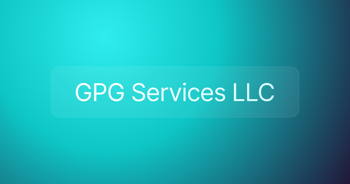 GPG Services LLC