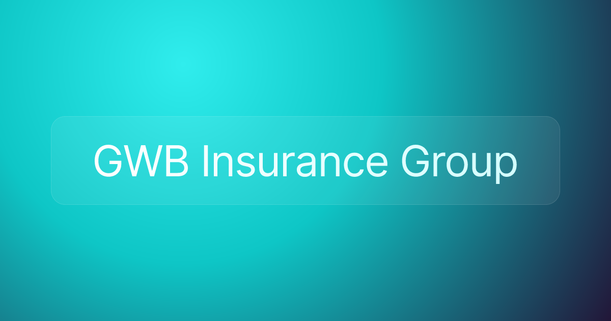 GWB Insurance Group
