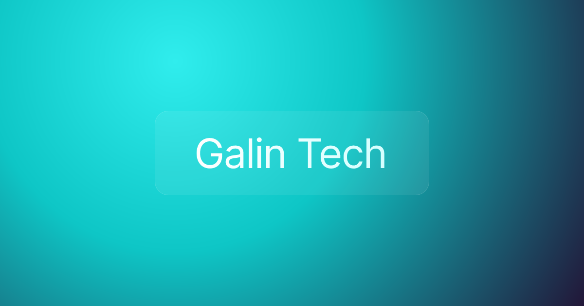 Galin Tech