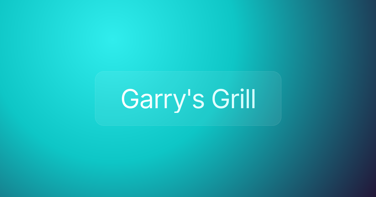 Garry's Grill