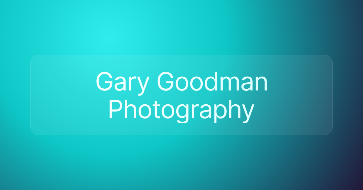 Gary Goodman Photography