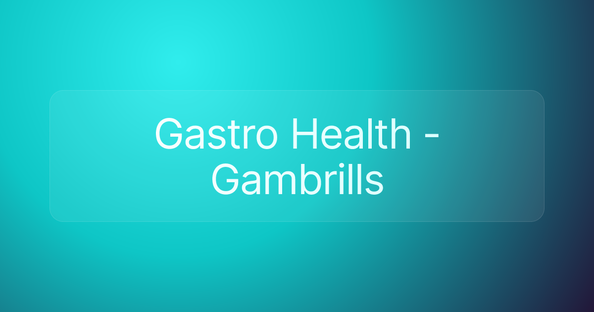 Gastro Health - Gambrills